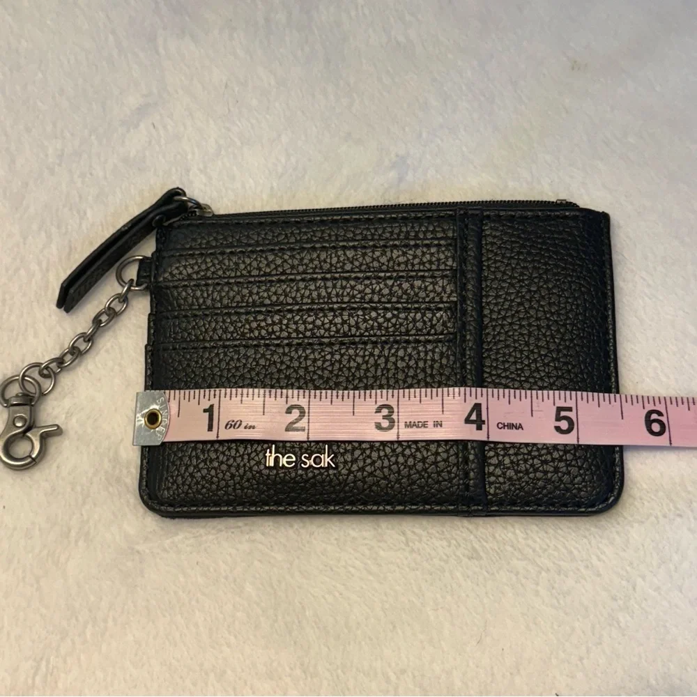 The Sak Iris Wristlet Wallet Black Leather Card Holder - Picture 4 of 6
